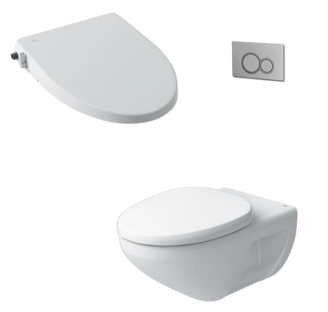 bồn cầu + nắp rửa cơ AC-23P+CW-S15VN/BW1 1 AC 23PCW S15VN