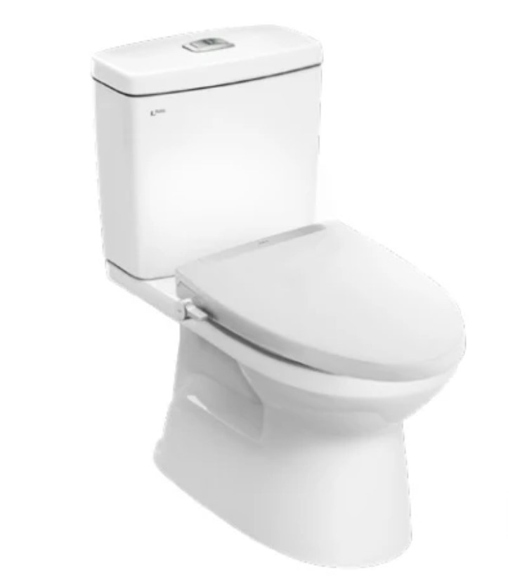 bồn cầu + nắp rửa cơ AC-504A+CW-S32VN-1/BW1 1 AC 504ACW S32VN 1