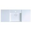 Lavabo treo tường/đặt trên bàn (bao gồm trụ xả nắp sứ) LF5388 3 LF5388